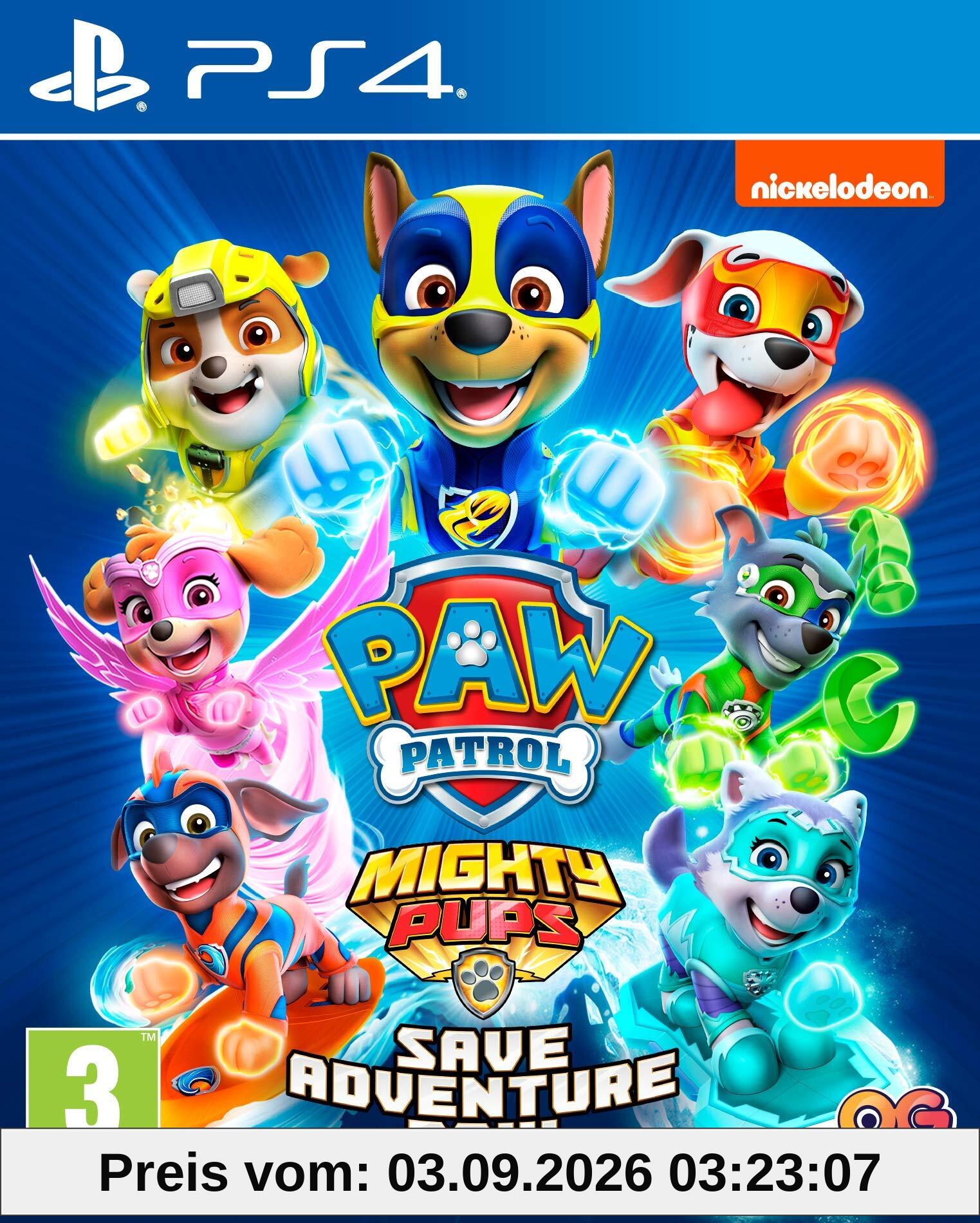 PAW Patrol: Mighty Pups Save Adventure Bay PS4