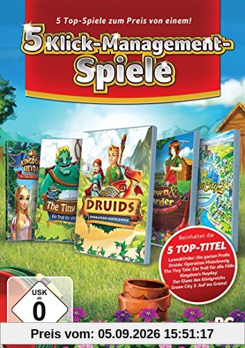5 KlickManagement Spiele (PC)