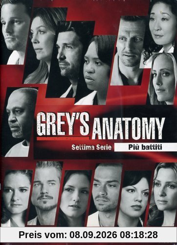 Grey's anatomy Stagione 07 [6 DVDs] [IT Import]