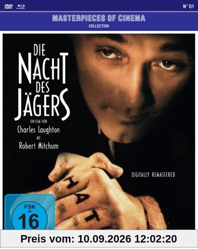 Die Nacht des Jägers - Masterpieces of Cinema Collection N° 01 (+ DVD) [Blu-ray]