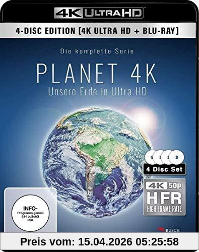 Planet 4K - Unsere Erde in Ultra HD (2 x 4K UHD-BD + 2 x BD) [Blu-ray]