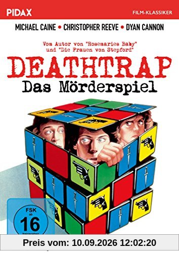Deathrap - Das Mörderspiel / Hochspannender Thriller mit Michael Caine und Christopher Reeve (Pidax Film-Klassiker)