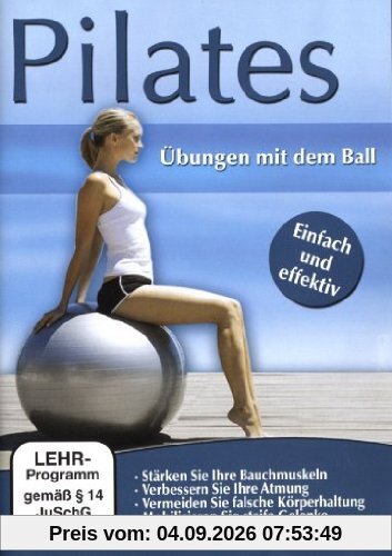 Pilates - Übungen mit dem Ball