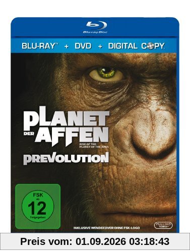 Planet der Affen: Prevolution (+ DVD + Digital Copy) [Blu-ray]