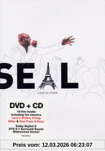 Martyn Atkins Seal - Live In Paris (Dvd+Cd)