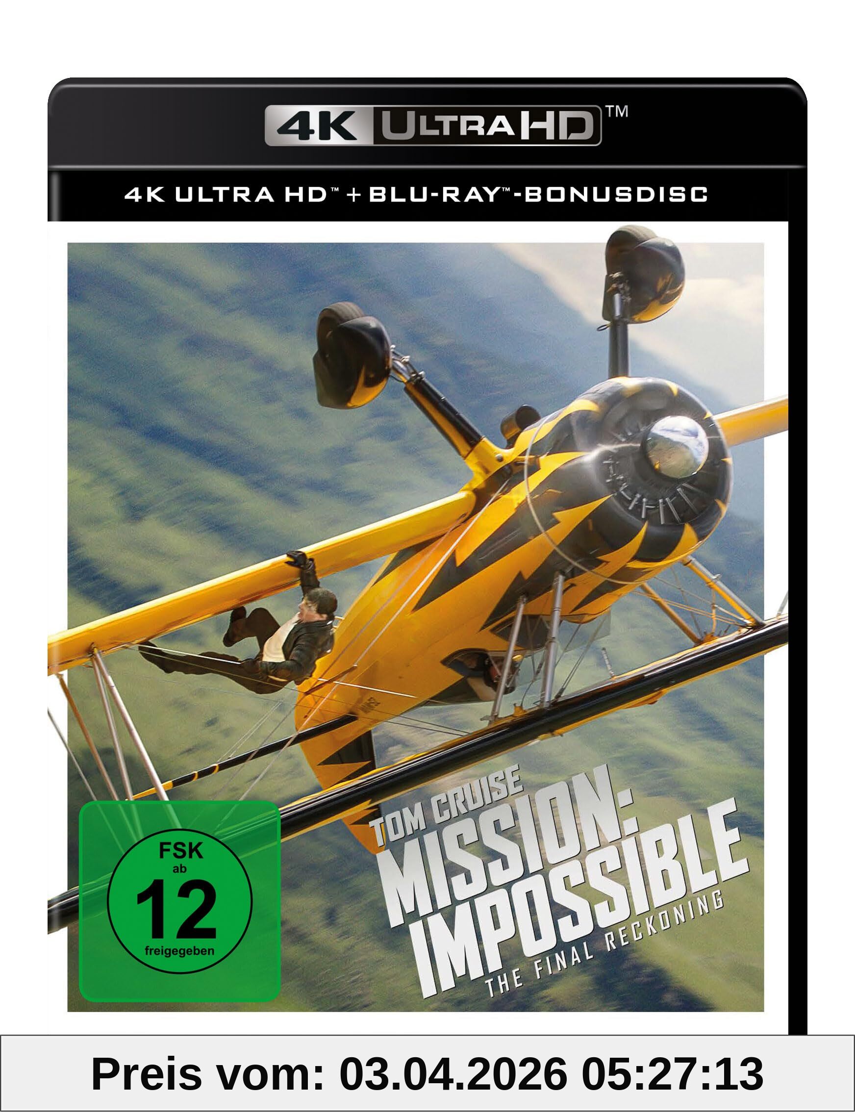 Mission: Impossible - The Final Reckoning [4K UHD + Bonus Blu-ray]