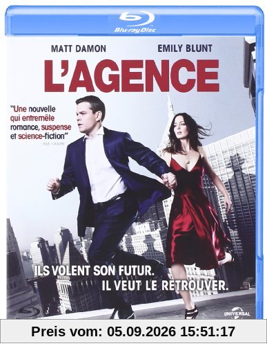 L'agence [Blu-ray] [FR Import]