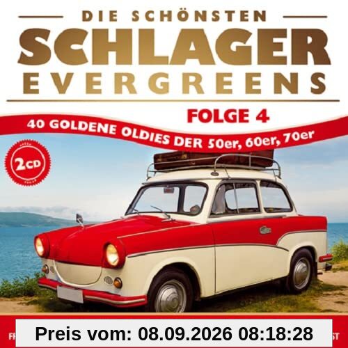 Die schönsten Schlager Evergreens; 40 Oldies der 50er; 60er, 70er; Paloma Blanca; Monja; Tom Dooley; Immer wenn ich Josy seh; O Baby mach dich schön; Fräulein
