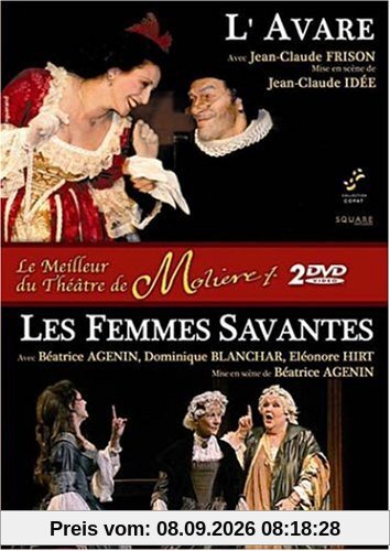 Coffret molière : l'avare ; les femmes savantes [FR Import]