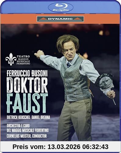 Davide Livermore Busoni, Doktor Faust [Teatro Del Maggio Musicale Fiorentino, Florenz, Italien [Blu-ray]