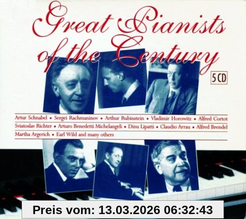 Various Great Pianists Of The Century