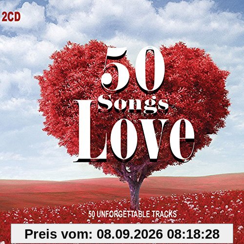 2CD 50 Songs Love, Romantic Music, Musica D'Amore, Elvis presley, Billie Holiday, Tommy Dorsey, Juliette Greco, Love Music