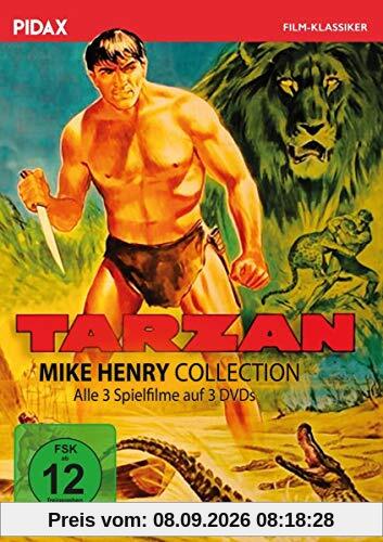Tarzan - Mike Henry Collection / Alle 3 Tarzan-Abenteuer mit Mike Henry in einer Sammlung (Pidax Film-Klassiker) [3 DVDs]