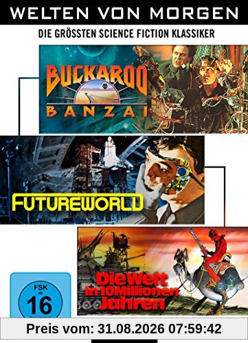Welten von Morgen: Die größten Science Fiction Klassiker [3 DVDs]