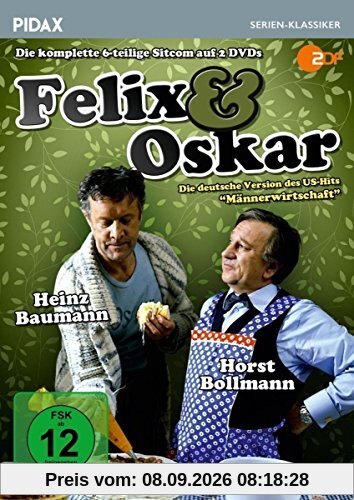 Felix und Oskar / Die komplette Serie mit Horst Bollmann und Heinz Baumann (Pidax Serien-Klassiker) [2 DVDs]
