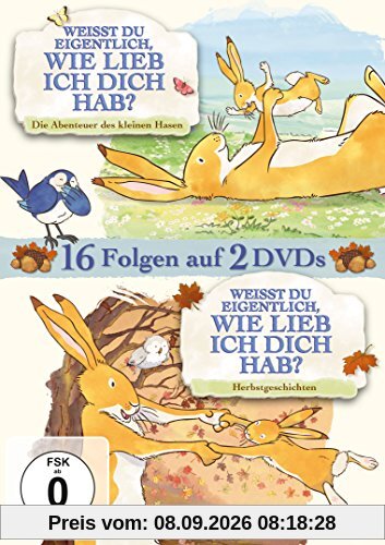 Weißt du eigentlich wie lieb ich dich hab Doppelpack: Abenteuer des kleinen Hasen / Herbstgeschichten [2 DVDs]