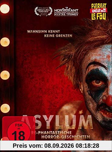 Asylum - Irre-phantastische Horror-Geschichten (Limited Edition Mediabook, + DVD, Cover A) [Blu-ray]