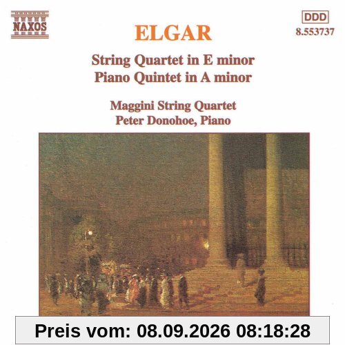 Elgar Streichquartett und Klavierquintett Magg