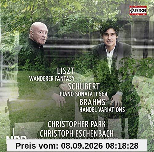 Wandererfantasie; Klaviersonate Nr.13; Händelvariationen