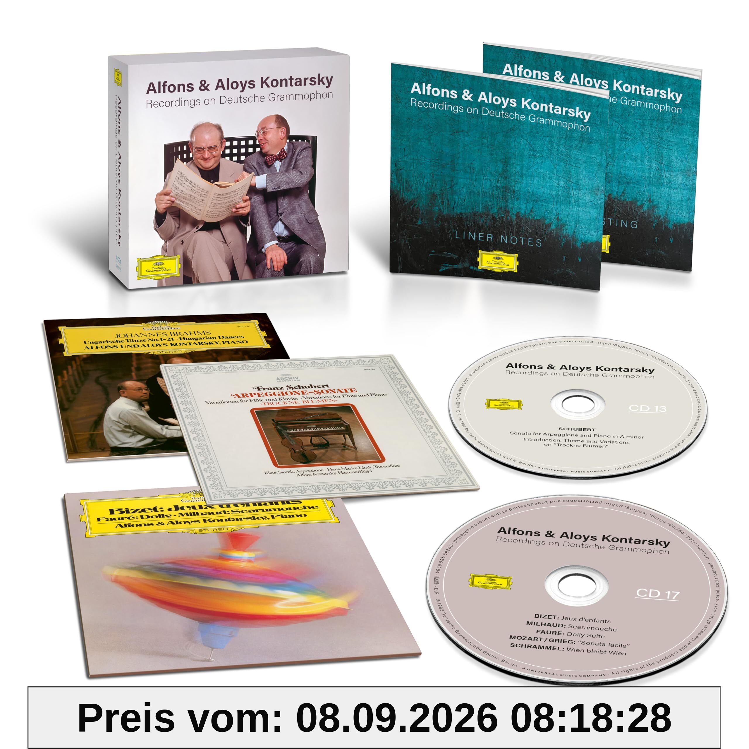 Alfons & Aloys Kontarsky: Recordings on DG