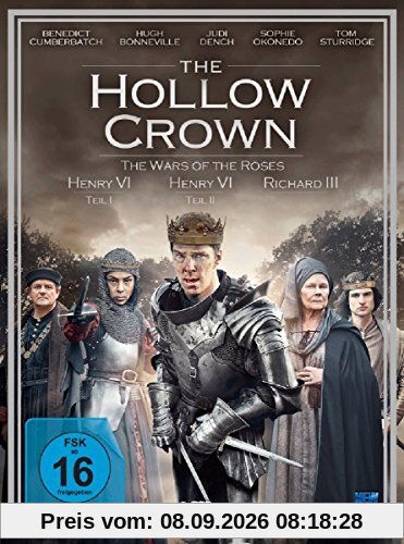 The Hollow Crown - Staffel 2 - The War of Roses [3 DVDs]
