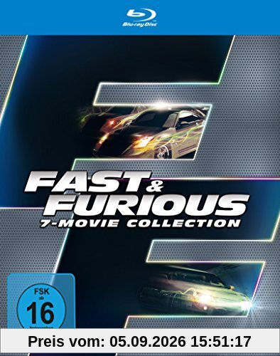 Fast & Furious 1-7 - Box [Blu-ray]