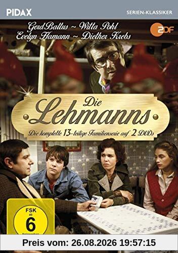 Die Lehmanns / Die komplette 13-teilige Familienserie (Pidax Serien-Klassiker) [3 DVDs]