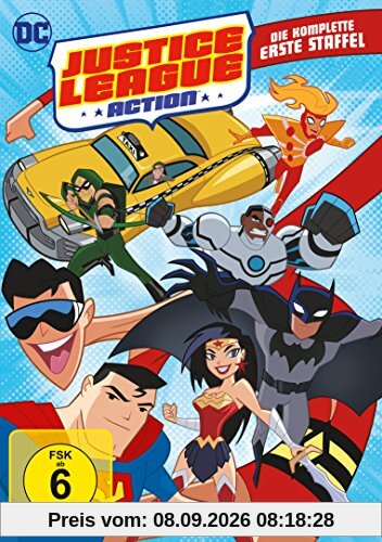 Justice League Action - Die komplette erste Staffel [4 DVDs]
