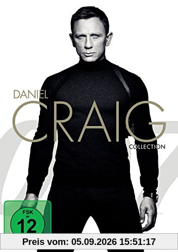 James Bond 007: Daniel Craig Collection inkl. Spectre [4 DVDs]