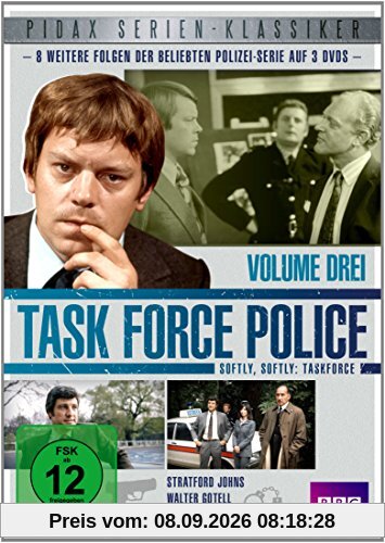 Task Force Police, Vol. 3 (Softly, Softly: Task Force) / Weitere 8 Folgen der legendären Polizeiserie (Pidax Serien-Klassiker) [3 DVDs]