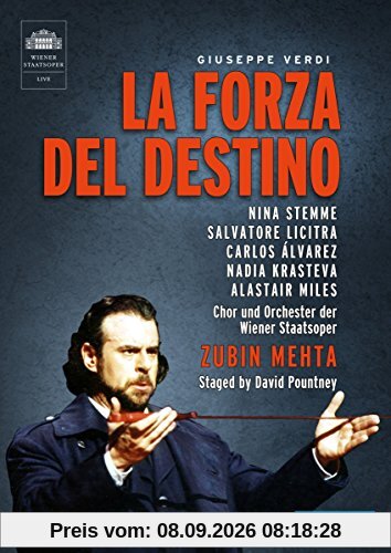 Verdi:La Forza Del Destino [Carlos Álvarez; Nina Stemme; Salvatore Licitra; Nadia Krasteva; Alastair Miles; Wiener Staatsoper; Zubin Mehta] [C Major Entertainment: 751008] [2 DVDs]