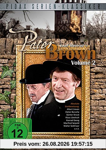 Pater Brown, Vol. 2 - Weitere 13 Folgen der Kultserie mit Josef Meinrad (Pidax Serien-Klassiker) [2 DVDs]