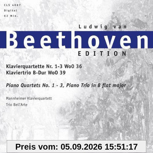 Klavierquartette 1-3 u.a.