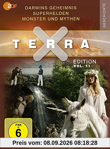 Terra X - Edition Vol. 11: Darwins Geheimnis / Superhelden / Monster und Mythen - inkl. Bonus Märchen und Sagen [3 DVDs]