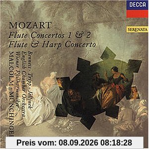 Flötenkonzerte 1 und 2 / Flöte-Harfekonzert