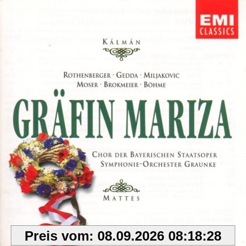 Kalman: Gräfin Mariza (Gesamtaufnahme) (Aufnahme 1971)