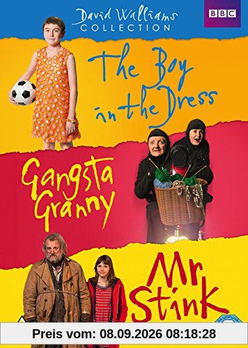 David Walliams Collection: The Boy in the Dress / Gangsta Granny / Mr Stink [3 DVDs] [UK Import]
