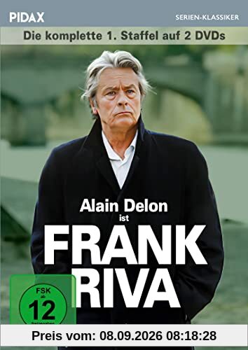 Frank Riva, Staffel 1 / Krimiserie mit Alain Delon in einer Paraderolle (Pidax Serien-Klassiker) [2 DVDs]