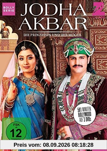 Jodha Akbar - Die Prinzessin und der Mogul - Box 3/Folge 29-42 [3 DVDs]