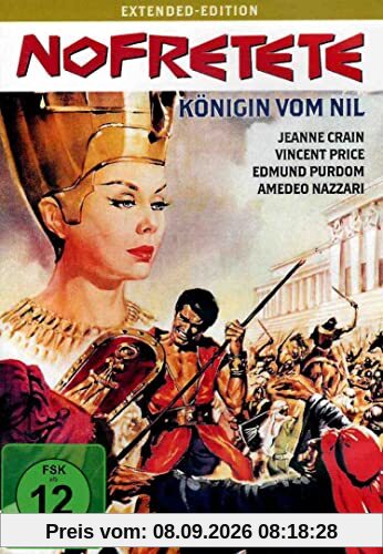 Nofretete: Königin vom Nil - Der Kult-Historien-Klassiker mit Starbesetzung wie Vincent Price und Jeanne Crain inklusive Langfassung