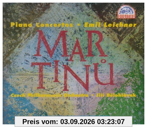 Martinu: Klavierkonzerte