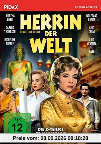 Herrin der Welt - Remastered Edition / Die komplette 2-teilige Spielfilmreihe mit Starbesetzung (Pidax Film-Klassiker) [2 DVDs]
