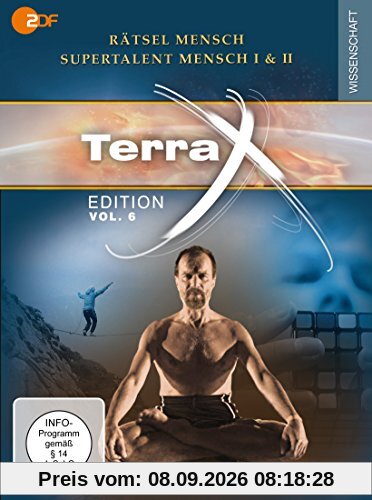 Terra X - Edition Vol. 6 Rätsel Mensch - Supertalent Mensch I & II [3 DVDs]