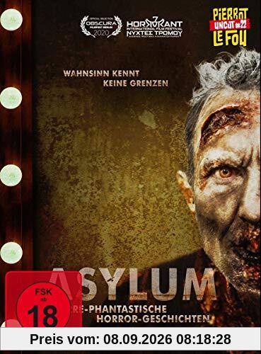Asylum - Irre-phantastische Horror-Geschichten (Limited Edition Mediabook, + DVD, Cover B) [Blu-ray]