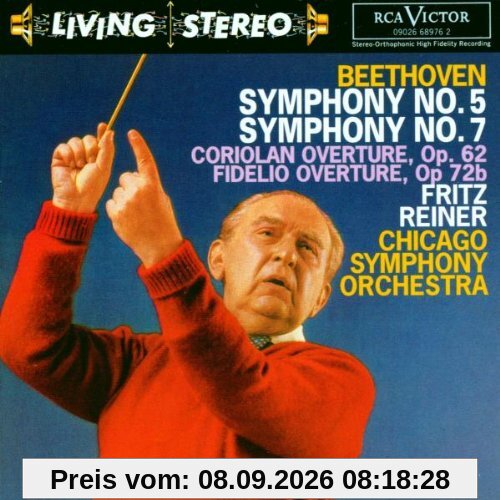 Living Stereo - Fritz Reiner dirigiert Beethoven (Aufnahmen 1955 / 1959)