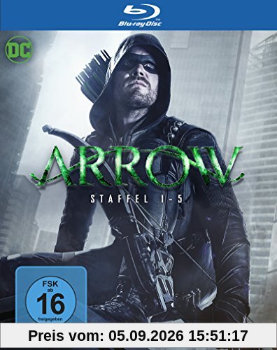 Arrow: Die kompletten Staffeln 1 - 5 (Limited Edition exklusiv bei Amazon.de) [Blu-ray]