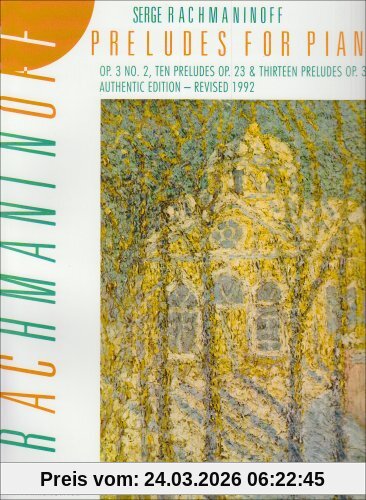 Preludes for Piano: Klavier. (Russian Piano Classics (Authentic Edition))
