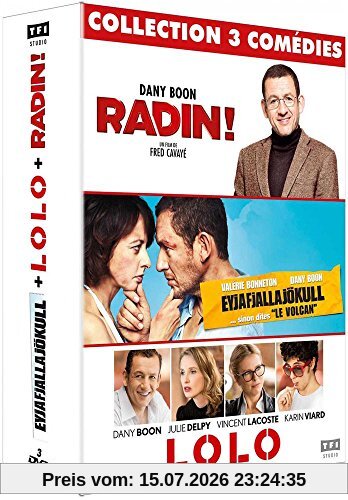 Julie Delpy Coffret Dany Boon 3 Films , Radin ; Lolo ; Le Volcan [Fr Import]