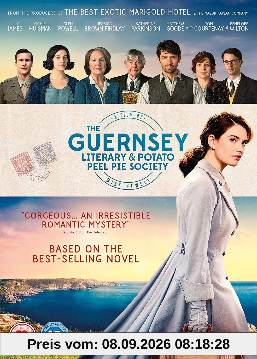 The Guernsey Literary And Potato Peel Pie Society [DVD] [2018]