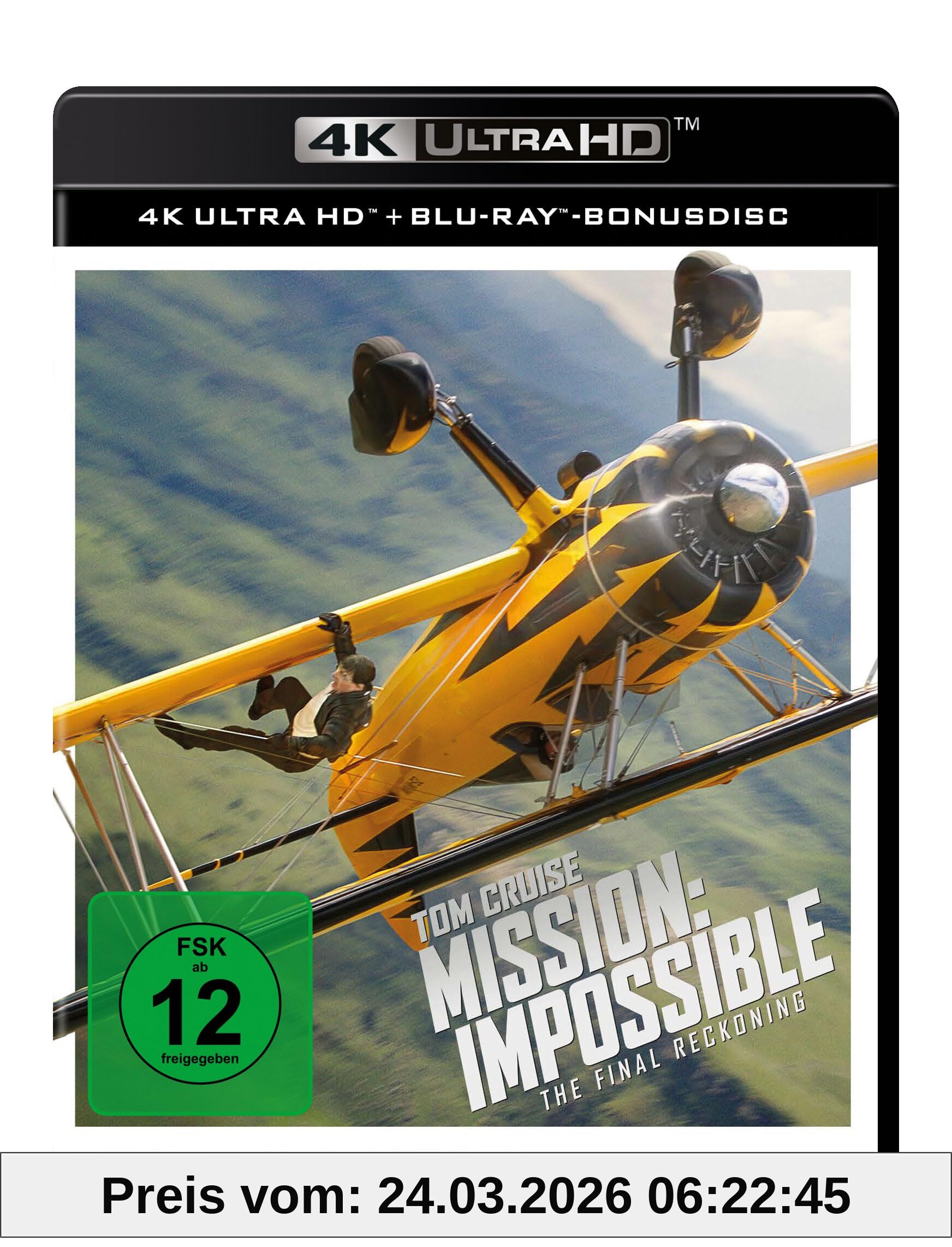 Mission: Impossible - The Final Reckoning [4K UHD + Bonus Blu-ray]